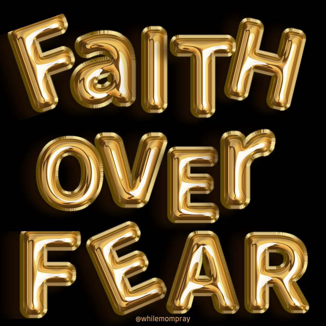 Faith Over Fear Sticker